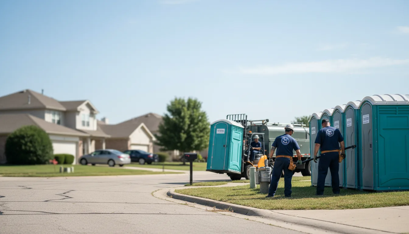 Porta Potty Rental in Poteet, TX near me